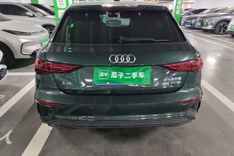 Audi A3 2022 — вид сзади, 48 000 км, Guazi tb27tqb4s8, фото 4