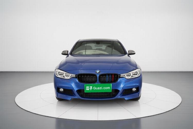 BMW 3 Series 2017 — вид спереди, 129 300 км, Guazi eanqbzeetd, фото 2