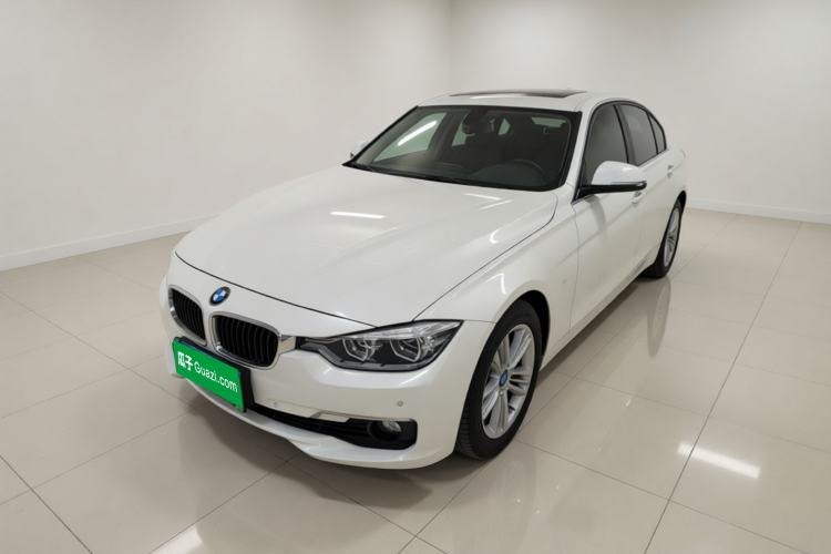 BMW 3 Series 2017 — вид спереди слева, 119 700 км, Guazi znnr8ufgah, фото 2