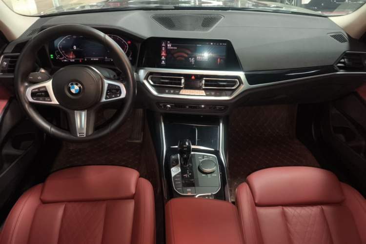 BMW 3 Series 2022 — салон, центральная консоль, 87 300 км, Guazi qce2ucj5wy, фото 5