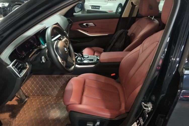 BMW 3 Series 2022 — салон, сиденья, 87 300 км, Guazi qce2ucj5wy, фото 8