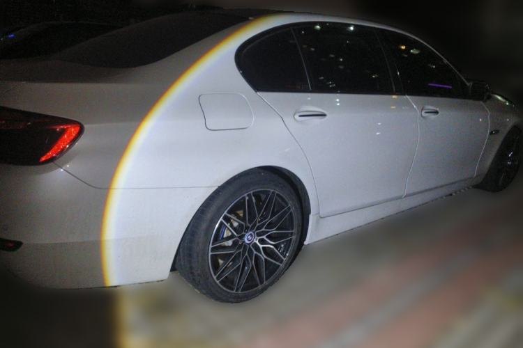 BMW 5 Series 2017 — вид сзади справа, 126 000 км, Guazi wmzpmkgeqw, фото 4