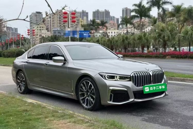BMW 7 Series 2019 — вид спереди справа, 127 000 км, Guazi ylee6gwlhw, фото 3