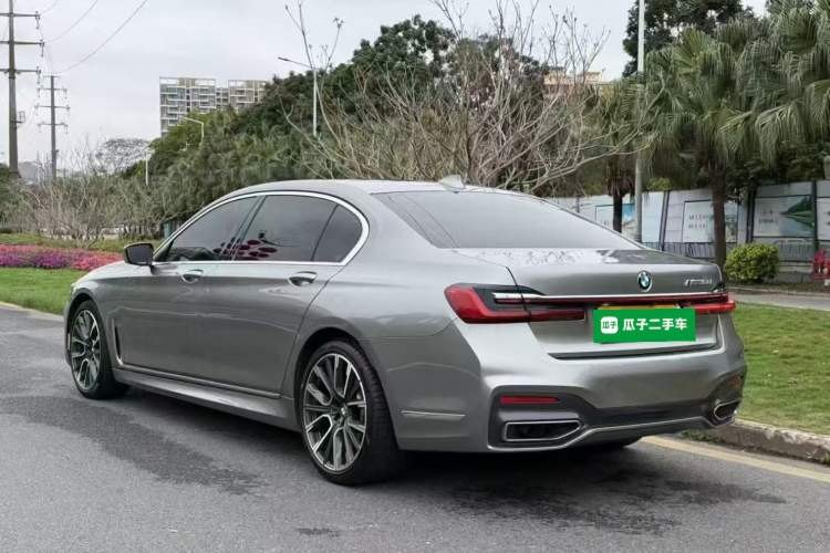 BMW 7 Series 2019 — вид сзади слева, 127 000 км, Guazi ylee6gwlhw, фото 4