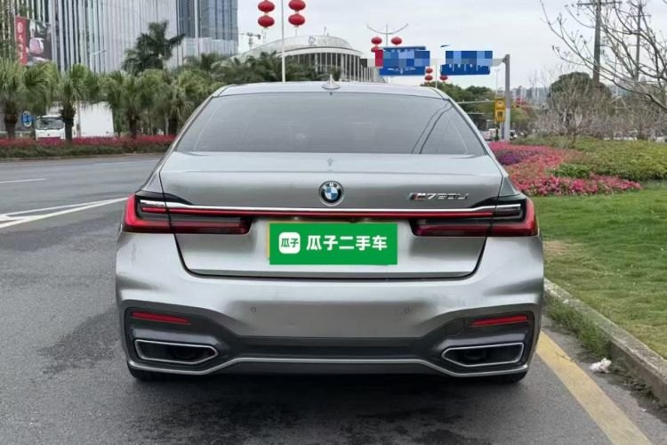 BMW 7 Series 2019 — вид сзади, 127 000 км, Guazi ylee6gwlhw, фото 5