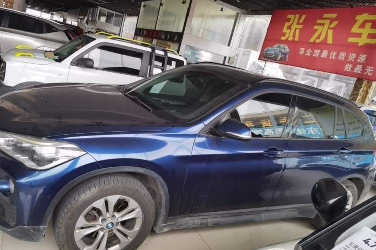 BMW X1 2016 — вид слева, 119 300 км, Guazi t9lmsbn4ge, фото 7