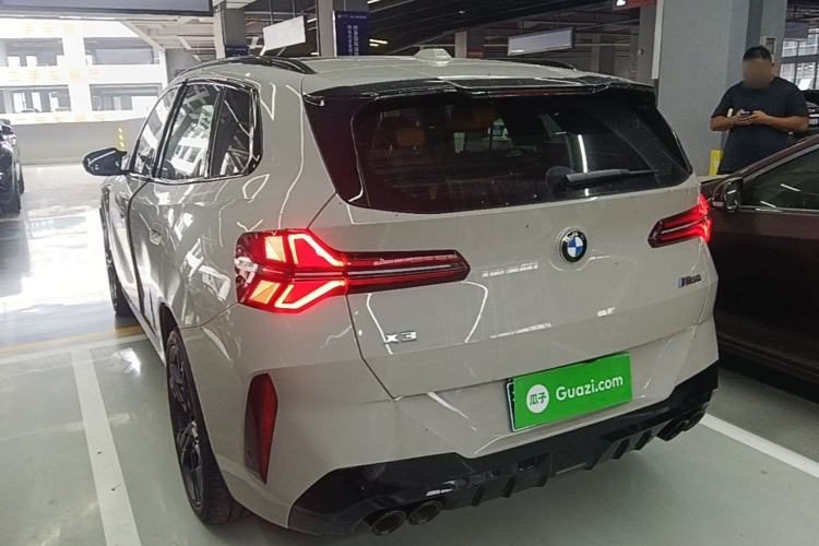 BMW X3 M50 2025 — вид сзади слева, 7 800 км, Guazi wn52nq86eg, фото 3