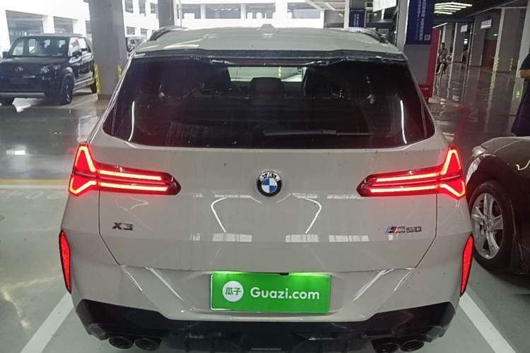 BMW X3 M50 2025 — вид сзади, 7 800 км, Guazi wn52nq86eg, фото 4