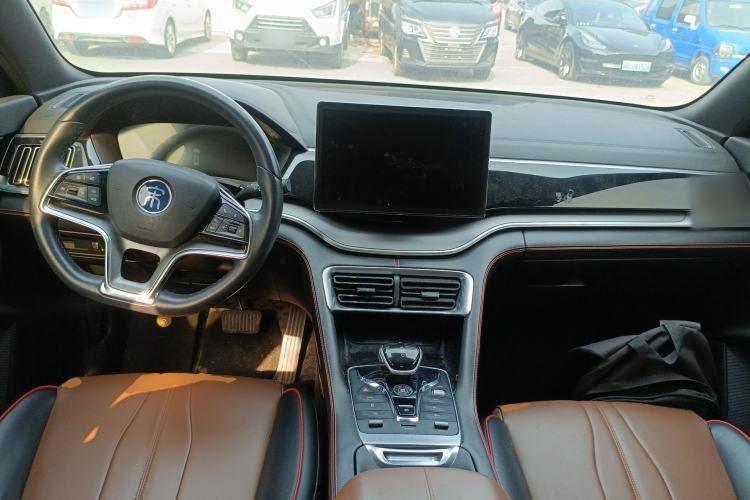 BYD Song PLUS 2020 — салон, центральная консоль, 118 300 км, Guazi 7y8m7j72v8, фото 5