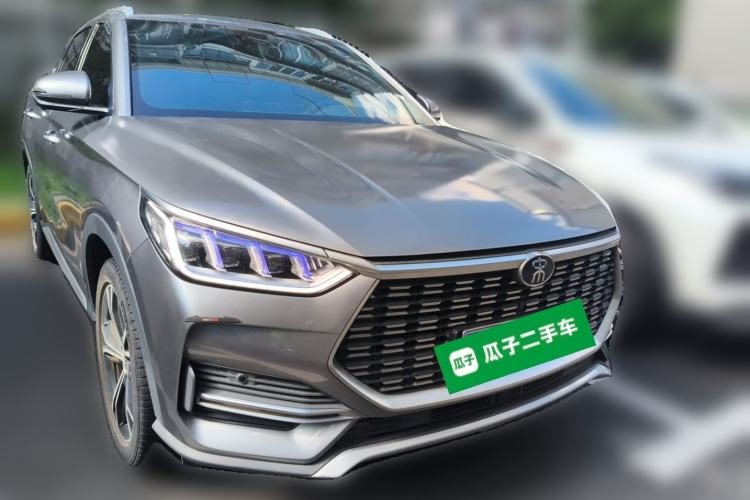 BYD Song PLUS 2020 — вид спереди справа, 92 899 км, Guazi 9k9uekmxq3, фото 2