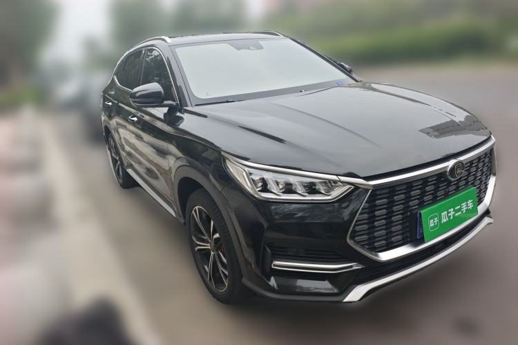 BYD Song PLUS 2020 — вид спереди справа, 94 400 км, Guazi c5qmkddt6k, фото 2