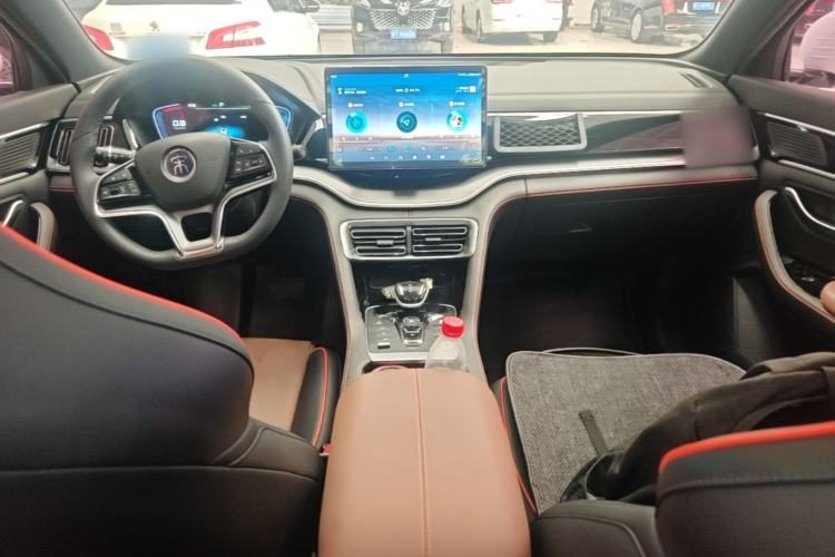 BYD Song PLUS 2020 — салон, центральная консоль, 24 700 км, Guazi gsdl4nhh7r, фото 5