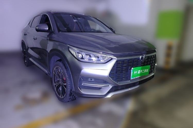 BYD Song PLUS 2020 — вид спереди справа, 53 800 км, Guazi qqeeaaeg2s, фото 2