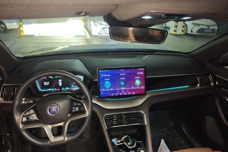 BYD Song PLUS 2020 — салон, центральная консоль, 53 800 км, Guazi qqeeaaeg2s, фото 5