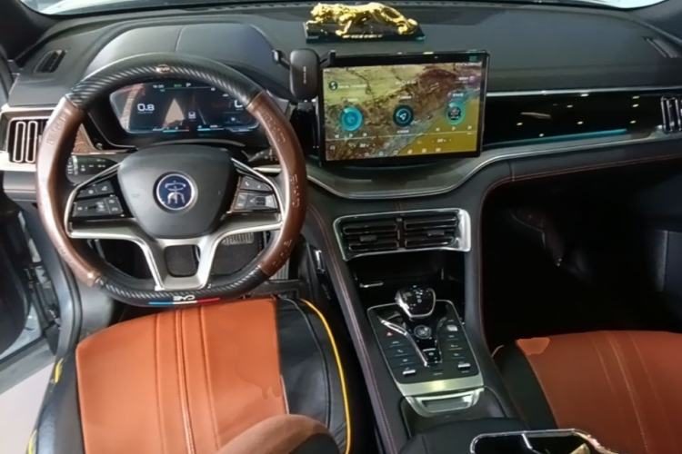 BYD Song PLUS 2020 — салон, центральная консоль, 39 600 км, Guazi r2d4p248hq, фото 6
