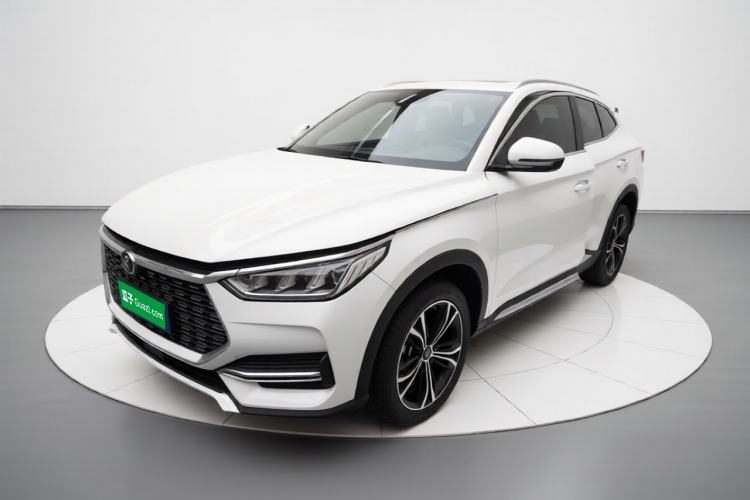 BYD Song PLUS 2020 — вид спереди слева, 104 500 км, Guazi ybngnshqje, фото 2
