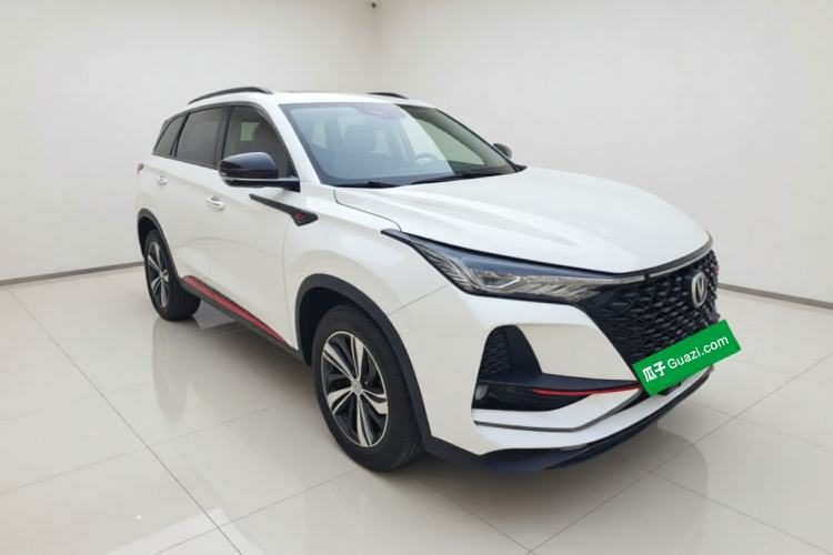 Changan CS75 PLUS 2020 — вид спереди справа, 93 800 км, Guazi r75drvq6fj, фото 3