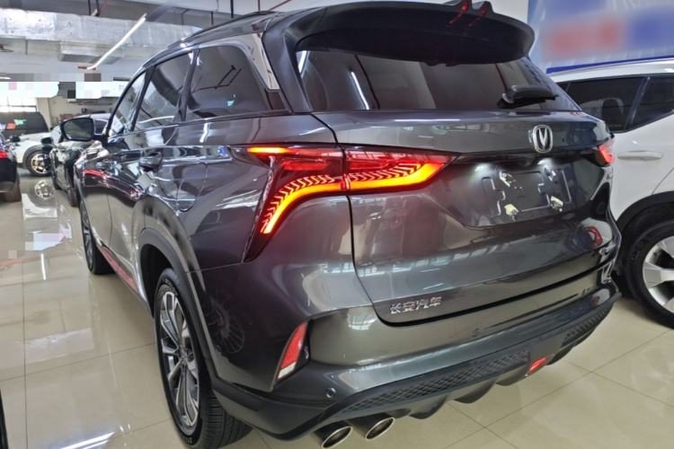 Changan CS75 PLUS 2021 — вид сзади слева, 40 500 км, Guazi 5cgju5tr8l, фото 3