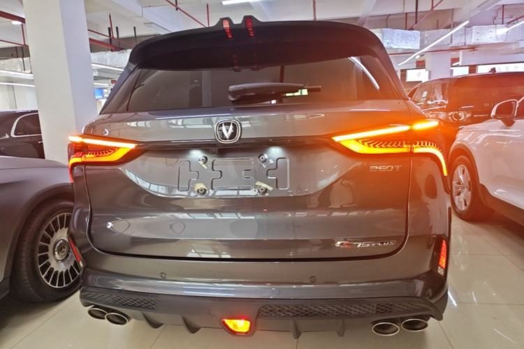 Changan CS75 PLUS 2021 — вид сзади, 40 500 км, Guazi 5cgju5tr8l, фото 4