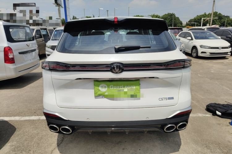 Changan CS75 PLUS 2025 — вид сзади, 4 600 км, Guazi 6mywtlhzsd, фото 4