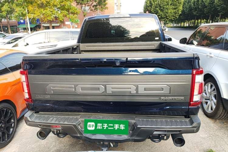 Ford F-150 Raptor 2023 — вид сзади, 68 500 км, Guazi ymtvp95qej, фото 4
