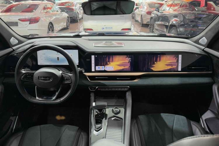 Geely Auto Monjaro L 2024 — салон, управление климатом, 14 800 км, Guazi sn6q9fg26e, фото 8