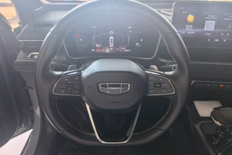 Geely Auto Preface 2021 — салон, рулевое колесо, 74 500 км, Guazi tg2b6ebxw8, фото 6