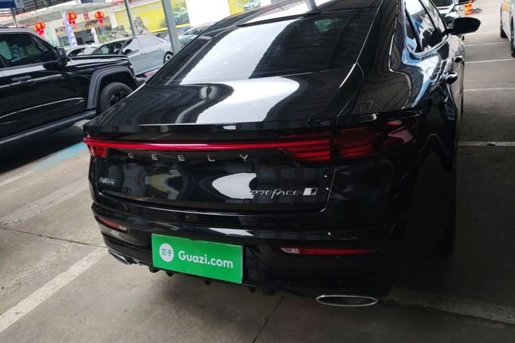 Geely Auto Preface 2023 — вид сзади, 34 500 км, Guazi qa7sxwsjte, фото 4