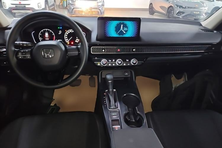 Honda Civic 2022 — салон, центральная консоль, 30 000 км, Guazi nlc3rmexwy, фото 5