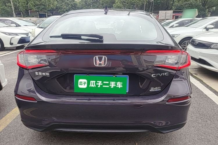 Honda Civic 2023 — вид сзади, 122 100 км, Guazi xtgcwgytvj, фото 4