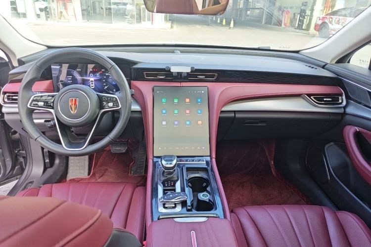 Hongqi H5 2024 — салон, центральная консоль, 23 600 км, Guazi 27p32nl4gz, фото 5