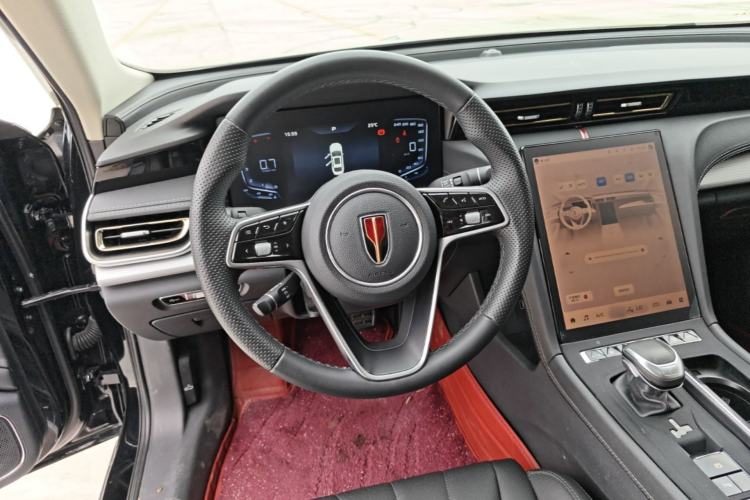 Hongqi H5 2024 — салон, рулевое колесо, 57 100 км, Guazi 975rty44jd, фото 2