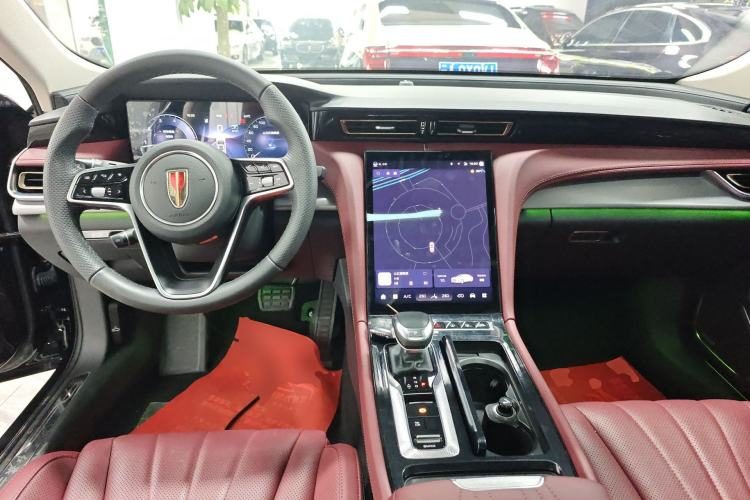 Hongqi H5 2024 — салон, центральная консоль, 26 000 км, Guazi 9wrq79cfgw, фото 5