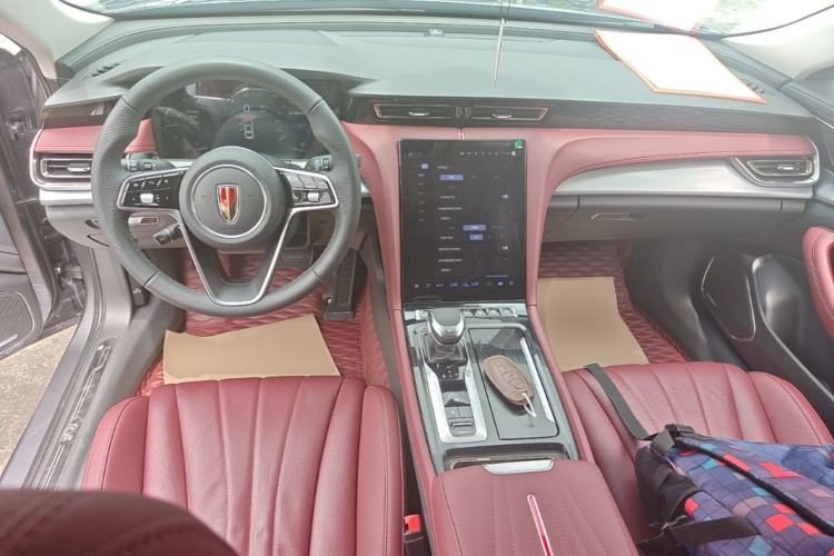 Hongqi H5 2024 — салон, центральная консоль, 22 799 км, Guazi lvavgz3htu, фото 5