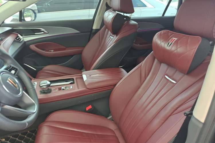 Hongqi H5 2024 — салон, сиденья, 23 600 км, Guazi sd57e9uaan, фото 8