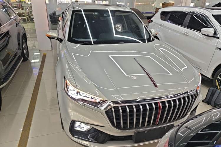Hongqi HS5 2019 — вид спереди, 67 300 км, Guazi 8ml2tkt4es, фото 2