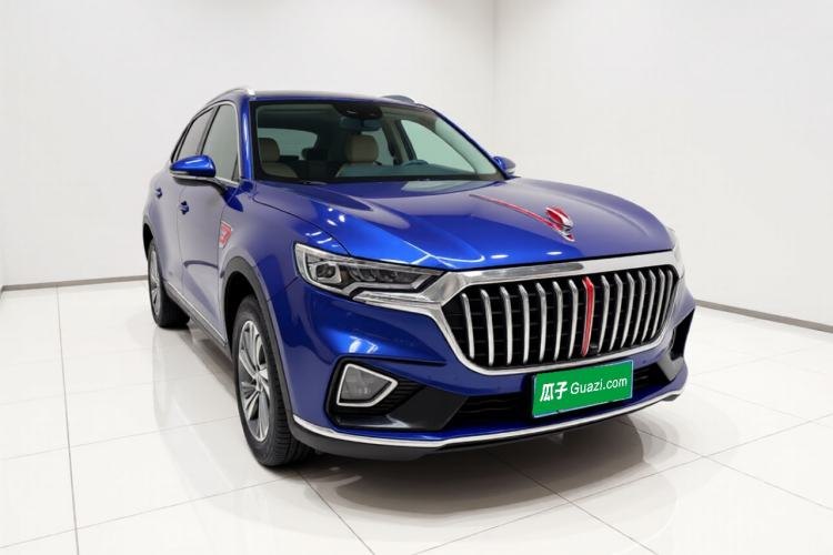Hongqi HS5 2019 — вид спереди справа, 103 000 км, Guazi dxk5e36kdu, фото 3
