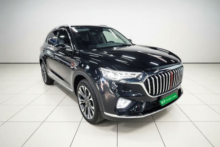 Hongqi HS5 2019 — вид спереди справа, 81 700 км, Guazi fpdq6m3zhq, фото 3