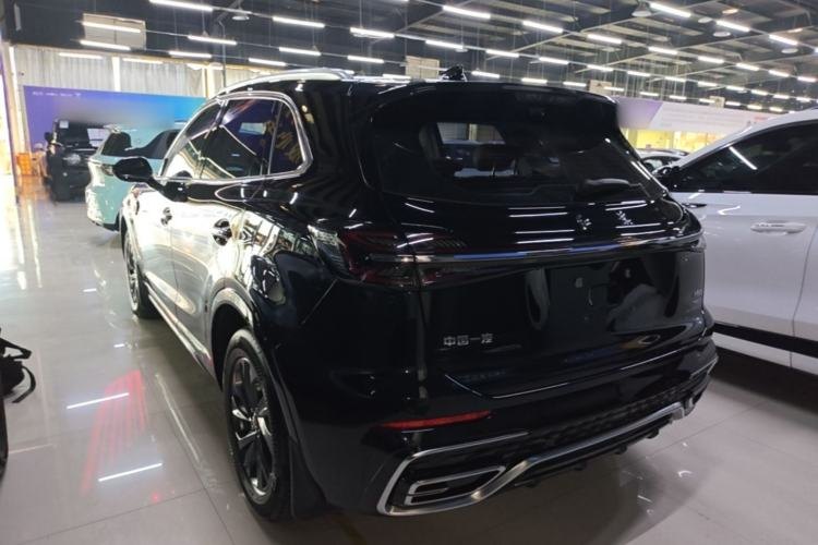 Hongqi HS5 2023 — вид сзади слева, 13 200 км, Guazi s5knu9dfw5, фото 4