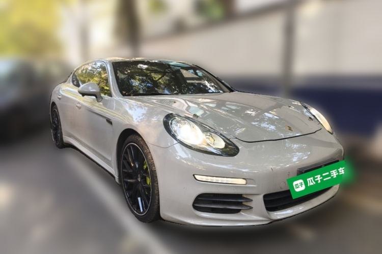 Porsche Panamera 2014 — вид спереди справа, 96 700 км, Guazi ulf4vsyqdm, фото 3