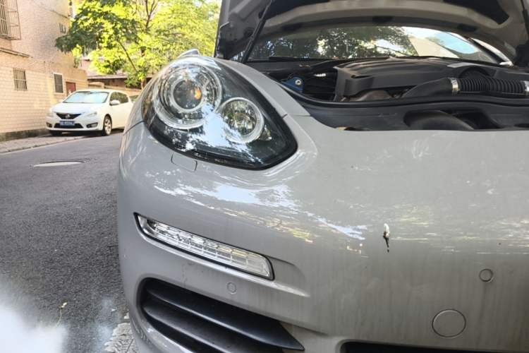 Porsche Panamera 2014 — передняя фара, 96 700 км, Guazi ulf4vsyqdm, фото 7