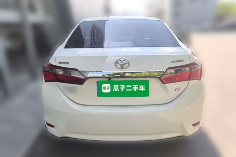 Toyota Corolla 2017 — вид сзади, 109 400 км, Guazi h4qtwqv5ut, фото 4