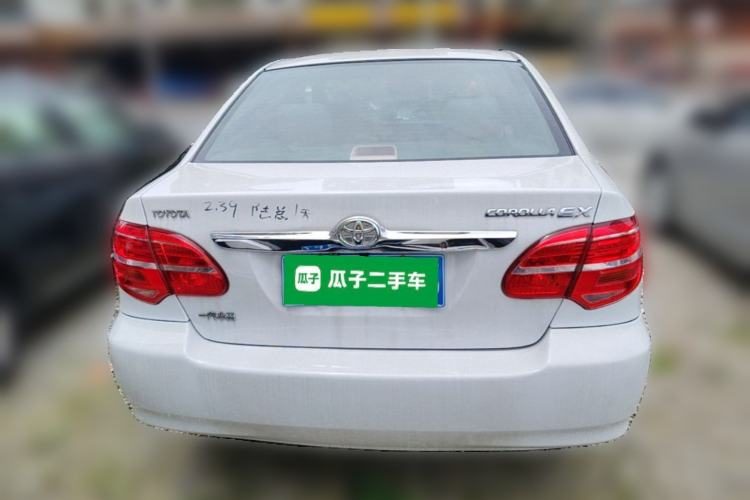 Toyota Corolla EX 2013 — вид сзади, 119 500 км, Guazi 38w8tfy5x4, фото 4