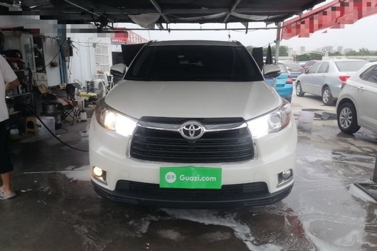 Toyota Highlander 2015 — вид спереди, 131 800 км, Guazi ja2hsw5azc, фото 2