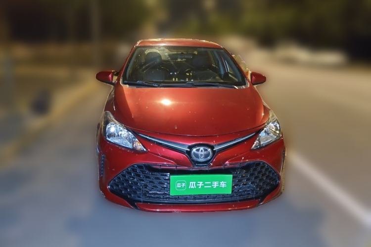 Toyota Vios FS 2017 — вид спереди, 99 400 км, Guazi g89x63rryv, фото 2
