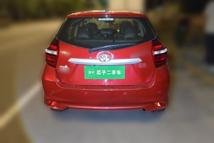 Toyota Vios FS 2017 — вид сзади, 99 400 км, Guazi g89x63rryv, фото 5