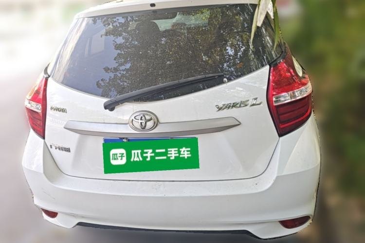 Toyota YARiS L Zhi Xuan 2016 — вид сзади, 68 400 км, Guazi qlq4zh3chn, фото 5